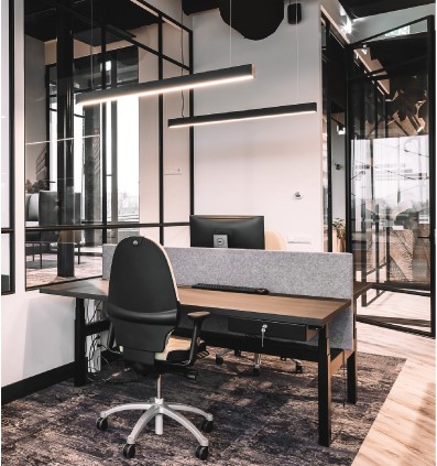 Pragmalux Skyline 1,5m DALI2 12,5-39,5W 1750-5750lm 2CCT 3000-4000K met uplight 10,5W 1350lm opaal wit RAL9016-5