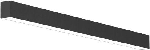 Pragmalux Skyline 1,2m 12,5-36W 1500-4550lm 2CCT 3000-4000K prisma zwart RAL9005-1