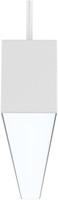 Pragmalux Skyline 1,2m DALI2 12,5-36W 1750-5300lm 2CCT 3000-4000K met uplight 9W 1300lm opaal wit RAL9016-8