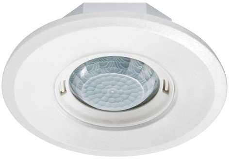 Esylux aanwezigheidssensor PD-FLAT 360i/8 ROUND WHITE 8mPlafondmontage inbouw On-Off