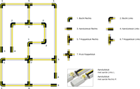 3-Fase Rail 3M Vierkant Zwart 230V/440V 16A-2