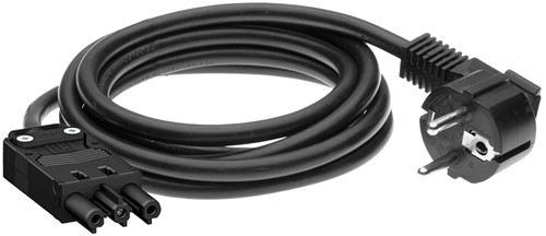 3P Netsnoer 2,0M 3x1,5mm2 Female met Schukostekker