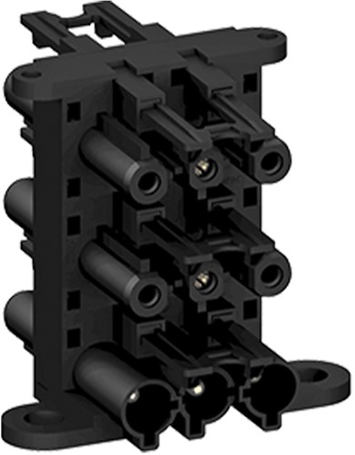 3P T-splitter 1x Male 5x Female