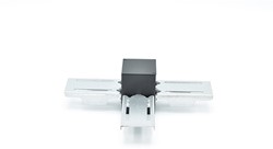 Interlight LED Pendelarmatuur Orion Linear Connector T Zwart