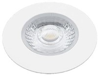 Interlight LED Inbouwspot Cabiled IP44 4W 2700K CRI>90 36D 260lm Wit 65 Buitenmaat - Gatmaat 58 - Dimbaar