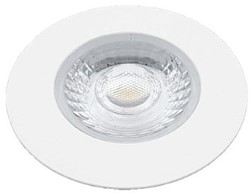 Interlight LED Inbouwspot Cabiled IP44 4W 2700K CRI>90 36D 260lm Wit 65 Buitenmaat - Gatmaat 58 - Dimbaar