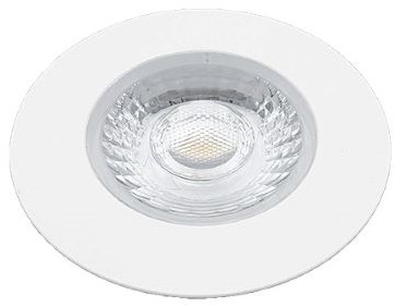 Interlight LED Inbouwspot Cabiled IP44 4W 2700K CRI>90 36D 260lm Wit 65 Buitenmaat - Gatmaat 58 - Dimbaar