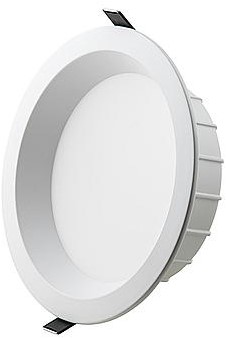Interlight LED Downlight EasyFit IP44 15W 4000K CRI>90 1500lm 180 Buitenmaat - Gatmaat 150 - Excl. Driver (2x18W)