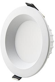 Interlight LED Downlight EasyFit IP44 8W 3000K CRI>90 650lm Ø110 Buitenmaat - Gatmaat Ø90 - Dimbaar (1x13W)