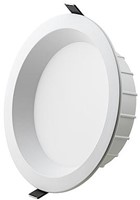Interlight LED Downlight EasyFit IP44 20W 3000K CRI>90 2000lm 245 Buitenmaat - Gatmaat 200 - Excl. Driver (2x26W)