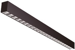 Interlight LED Pendelarmatuur Orion Linear Up/Down 29W 4000K 85D 3326lm Zwart UGR<19