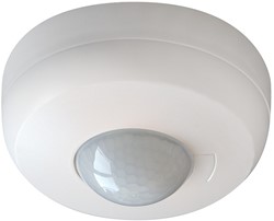 BEG Bewegingsmelders voor kleine ruimte Opbouw Wit Max.H.5m 360° Max.Ø10m IP44 IK04