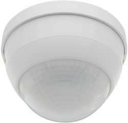 BEG Aanwezigheidsmelder voor brede/lange gang Slave Opbouw Wit Max.H.2,6m 360° 40x5m IP54 IK04