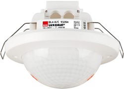 BEG Bewegingsmelder voor brede/lange gang  Inbouw Wit Max.H.5m 360° Max.Ø32m IP20 IK04
