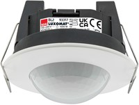 BEG Bewegingsmelders voor kleine ruimte Inbouw Wit Max.H.5m 360° Max.Ø8m IP23 IK05