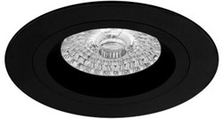 Pragmalux Inbouwspot Ados Rond Zwart - Incl. GU10 Fitting