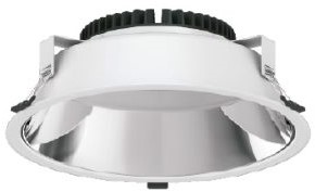 Interlight LED Downlight Creator Pro X 34W 3000K-5700K 3-CCT 3500lm 221 Buitenmaat - Gatmaat 192 - Exc. driver (2x42W)