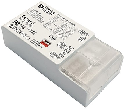 Interlight LED Driver 40W Dip Switch 400 tot 1100mA - 1-10V Dimbaar