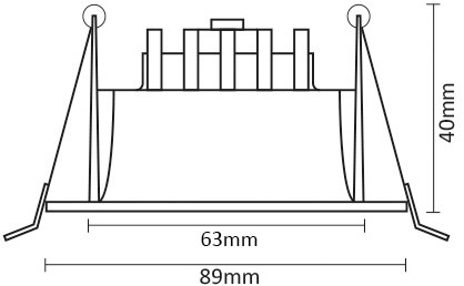 LED Inbouwspot