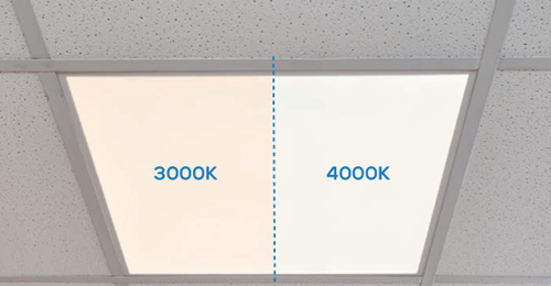 Pragmalux LED Paneel 60x60cm Sigma G2 Zwart IP44 18-26W 3000K-4000K 2-CCT 2400-3650lm UGR<19 +Philips Driver incl. 3P Aansluitsnoer en splitter en trekontlasting, 1 in 2 uit (4x14W)-1