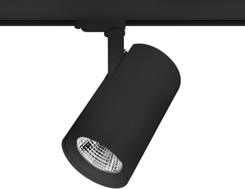 Pragmalux LED 3-Fase Railspot Accenta 24W 3000K CRI>90 36 3078lm Zwart