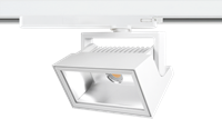 Pragmalux LED 3-Fase Railspot Alto Flood 26W 4000K CRI>90 PW 72Dx98D 2968lm Wit