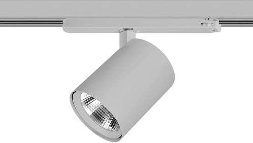 transfusie weekend volwassene Pragmalux LED 3-Fase Railspot Alto 36W 3000K CRI>90 60D 4136lm Grijs |  Distrilight