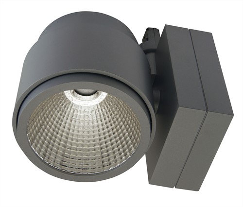 Pragmalux LED 3-Fase Railspot Mozaic 39W 3000K 24° grijs