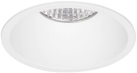 Pragmalux LED Inbouwspot Pico IP44 Vast 12W 4000K CRI>90 38D 800lm Wit 82 Buitenmaat - Gatmaat 70 - Dimbaar