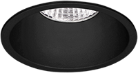Pragmalux LED Inbouwspot Pico IP44 Vast 12W 4000K CRI>90 38D 800lm Zwart 82 Buitenmaat - Gatmaat 70 - Dimbaar