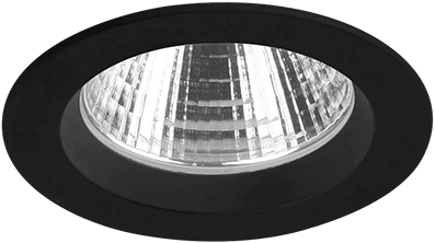 Pragmalux LED Inbouwspot Ponto Rond 24W 3000K CRI>90 36 3078lm 108 Buitenmaat - Gatmaat 97 Zwart