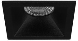 Pragmalux Inbouwspot Apollo Vierkant Verdiept zwart - Incl. GU10 Fitting