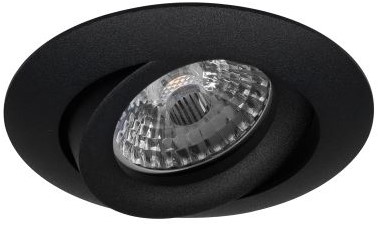 Pragmalux Inbouwspot Orion Rond Kantelbaar Zwart RAL9004 - Incl. GU10 Fitting