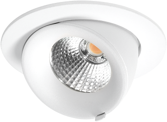Pragmalux LED Richtspot Adjusto Mini 12W 2700K CRI>95 38D 700lm Wit 95 F - G 80