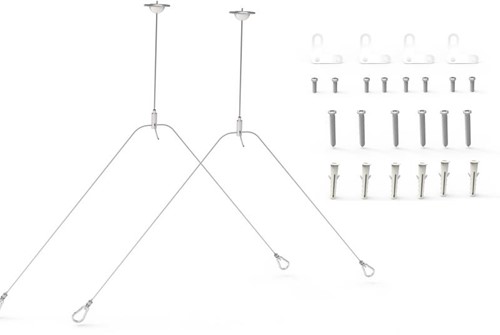 Pragmalux LED Paneel Ophangset Sigma G2/Easy/G3