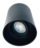 Pragmalux Opbouwspot Luxo Rond Kantelbaar Zwart - Incl. GU10 Fitting-3