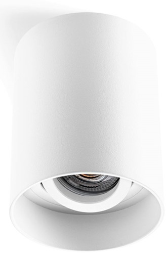 Pragmalux Opbouwspot Luxo Rond Kantelbaar Wit - Incl. GU10 Fitting