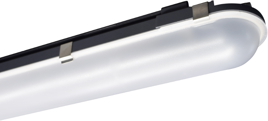 Pragmalux LED TL Waterdicht Armatuur Cyclone 150cm 4000K 10000lm 3x2,5mm Doorvoerbedrading (2x80W) | Distrilight