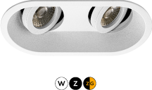 Zena 2V Ovaal 172x82