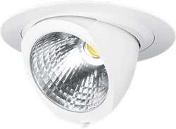 Pragmalux LED Richtspot Adjusto 45W 3000K CRI>90 36D 4643lm 205 Buitenmaat - Gatmaat 190 Wit