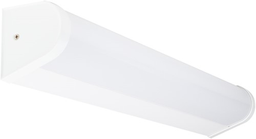 Pragmalux LED Spiegelarmatuur Aqualis rond IP44 IK08 855mm 12W 1400-1650lm 2700K-3000K-4000K 3-CCT wit RAL9016-1