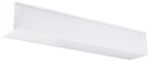 Pragmalux LED Spiegelarmatuur Aqualis vierkant IP44 IK03 600mm 15W 1700-1900lm 2700K-3000K-4000K 3-CCT wit RAL9016