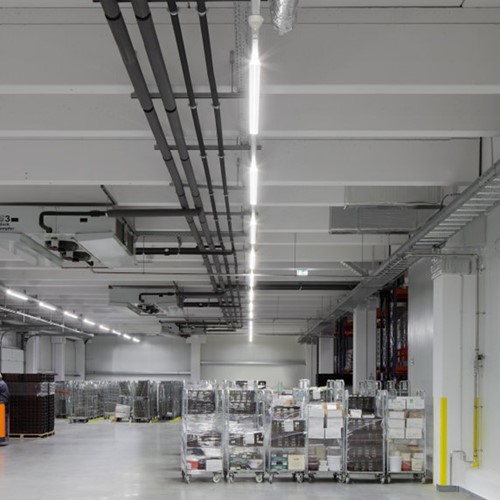 Pragmalux LED TL Waterdicht Armatuur Hermes IP66 150cm 30-53W 3000K-6000K 3-CCT 4150-7700lm 5x2,5mm  (2x58W) + Bewegingssensor PIR-6