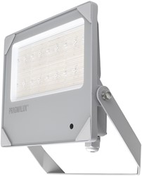Pragmalux LED Breedstraler Auva G3 IP66 C4 60-100W 3000K-5000K 3CCT 10000-17000lm asymmetrisch incl. photocell grijs RAL9006