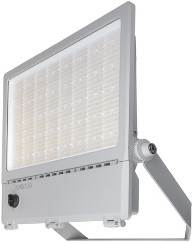 Pragmalux LED Breedstraler Auva G3 IP66 C4 300-500W 3000K-5000K 3CCT 50000-85000lm asymmetrisch grijs RAL9006