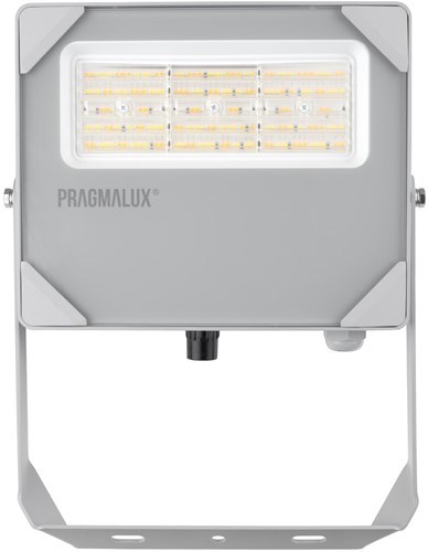 Pragmalux LED Breedstraler Auva G3 IP66 C4 20-50W 3000K-5000K 3CCT 3050-7950lm asymmetrisch grijs RAL9006-1