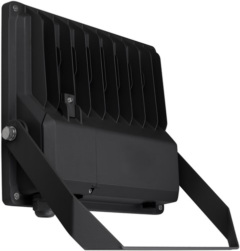 Pragmalux LED Breedstraler Auva G3 IP66 C4 60-100W 3000K-5000K 3CCT 10000-17000lm asymmetrisch zwart RAL9004  DALI2-4