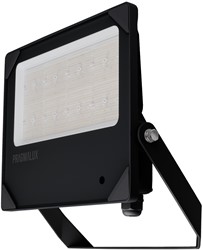 Pragmalux LED Breedstraler Auva G3 IP66 C4 60-100W 3000K-5000K 3CCT 10000-17000lm asymmetrisch incl. photocell zwart RAL9004