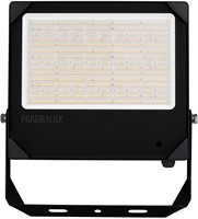 Pragmalux LED Breedstraler Auva G3 IP66 C4 120-200W 3000K-5000K 3CCT 19500-32500lm asymmetrisch incl. photocell zwart RAL9004-1