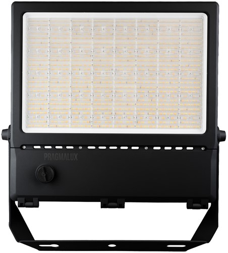 Pragmalux LED Breedstraler Auva G3 IP66 C4 300-500W 3000K-5000K 3CCT 50000-85000lm asymmetrisch zwart RAL9004-1